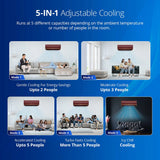 Voltas 1.5 Ton 3 Star Split Inverter AC - Red, Gold (183V VERTIS COLOR DW ZEN, Copper Condenser)(183 V VERTIS COLOR DW ZEN(S)
