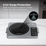 Havells INFRARED COOKTOP Hexo EZ HEAT TC20 with Grill| Cool Touch Body| 2000W Fast Heating|