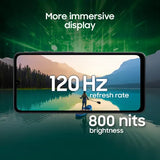 Samsung Galaxy A07 5G (4GB RAM, 128GB Storage) | MediaTek Dimensity 6300 | 6000mAh Battery | 120Hz Display | Black