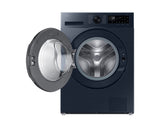 Samsung Smart Choice 9 kg, 5 Star, Ecobubble, Super Speed, Wi-Fi, Hygiene Steam with Inbuilt Heater, Digital Inverter, Fully-Automatic Front Load Washing Machine (WW90FG4U04ASTL, NAVY)