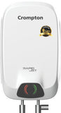Crompton Rapid Jet 3L Instant Water Heater (White) | Compact & Quick Heating Geyser