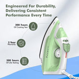 Havells Inox 1600W Steam Iron (GHGSIEGG160) | Powerful Steam Iron