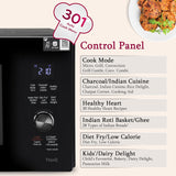 LG 28 L Wi-Fi Enabled Charcoal Convection Healthy Microwave Oven (MJEN286UFW, Black, Diet Fry)