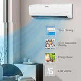 Voltas 1.5 Ton 3 Star, Inverter Split AC(Copper, 4 in 1 Adjustable Cooling, Anti-dust Filter, 183V Vectra Platina, White)