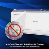 Voltas 1.5 Ton 5 Star Inverter Split AC (Copper, 4-in-1 Adjustable Mode, Anti-dust Filter,185V Vectra Elite, White)