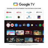 Panasonic 139 cm (55 inches) 4K Ultra HD Smart LED Google TV TH-55PX800DX (4K Colour Engine, HDR 10+, Dolby Vision & Atmos, Home Theatre Built-in with Tweeter)