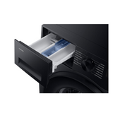 Samsung 12 kg, 5 Star, AI Ecobubble, Super Speed, Wi-Fi, Hygiene Steam with Inbuilt Heater, Digital Inverter, Fully-Automatic Front Load Washing Machine (WW12DG5B24ABTL, Black)