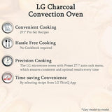 LG 28 L Convection Microwave Oven (MC2887BFUM, Black)