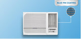 Kelvinator 1.5 Ton 3 Star Inverter Window Ac (High Density Filter With Blue Fin Coating,I Favour,PM 2.5 Filter,Copper Pure,KAW-I18CPSC, White),5 Year Comprehensive Warranty