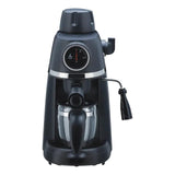 Europa 4 Cups Fully Automatic Coffee Maker (Makes Espresso, Milk Frothing Steam Nozzle with Thermo Dial, 350014, Black)