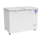 Blue Star HT4-N350 350L Hard Top Double Door Convertible Deep Freezer | 310L Storage | 4 Star | White