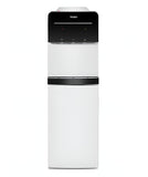 Haier Hot, Cold, Normal Water Dispenser with Cooling Cabinet, Floor Standing Water Dispenser, Digital Display, Anti-Rodent, Child Lock Safety, Anti Corrosive, (Black & White) Pro Series