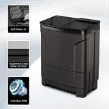 Godrej 9.0 Kg 5 Star Semi Automatic Top Loading Washing Machine, Edge Ultima Series with PowerMax Wash Motor(2024 Model- WSEDGE ULT 90 5.0 DB2M CSGR, Crystal Grey)