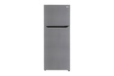LG 446L Double Door Refrigerator with Door Cooling+, Shiny Steel Finish (GL-T502CPZR)