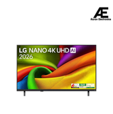 LG 108 cm (43 Inch) NANO 4K UHD AI Smart TV (43NU875BPLA) | α8 AI Processor | webOS 26 | Google Gemini | 2026 Model