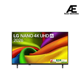 LG 108 cm (43 Inch) NANO 4K UHD AI Smart TV (43NU875BPLA) | α8 AI Processor | webOS 26 | Google Gemini | 2026 Model