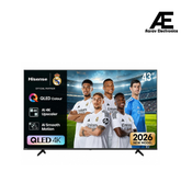 Hisense 43-inch 4K Ultra HD Smart QLED TV | Dolby Vision & Dolby Atmos | VIDAA U9 | Game Mode Plus | Voice Control | 60Hz 43Q6S (Black)