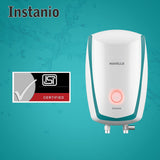 Havells Instanio 3L Instant Water Heater 4.5kW (White Blue) | ISI Certified Geyser