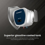 Crompton Amica Pro 15L Storage Water Heater (ASWH-5215) | 2000W | 5 Star Rated | Rust-Proof Body