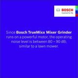 Bosch MGM2133RIN TrueMixx Joy 500W Mixer Grinder (Red)
