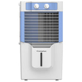 Crompton Ginie Neo Personal Air Cooler - 10L, White and Light Blue