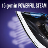 Havells Plush 1600W Steam Iron – Steam Burst, Vertical & Horizontal Ironing, Anti-Drip, Self-Clean & Anti-Calc (Black)