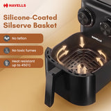 Havells Prolife Aero 4.2L Air Fryer | 6-in-1 Cooking | 85% Less Oil | AeroCrisp Technology