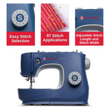 Singer M3330 Sewing Machine – 97 Stitch Applications, Powerful Motor & Free Online Master Class