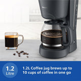 Philips 1000W Coffee Maker HD7430/90 – Compact & Efficient Coffee Machine