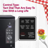 LG 32 L Charcoal Convection Microwave Oven with Charcoal Lighting Heater, 360° Motorised Rotisserie, Stainless Steel Cavity, Glass Touch & Dial Controls, Black Floral – MJEN326PK