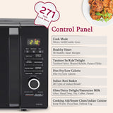 LG 28 L Convection Microwave Oven (MC2887BIUM, Black, Heart Friendly Recipes, 360° Motorised Rotisserie)