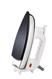 Crompton Rhino 1000-Watt Heavy weight Dry Iron with Non Stick Teflon Coating (White/Silver)