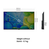 Samsung 43inch 4K UHD LED Smart TV (UA43U8100FUL) – Wi-Fi, Quad-Core Processor, HDR, 3 HDMI / 2 USB