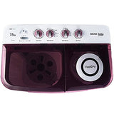 Voltas Beko 7.5 kg 5 Star Semi-Automatic Top Load Washing Machine (Special Pulsator Technology, WTT75DBRT, Burgundy)