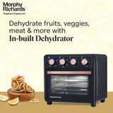 Morphy Richards AirCrisp 25 Litre Air Fryer Oven| In built Air Fryer and OTG| Capacity - 25L|Product Warranty - 2 Years|Black and Rose Gold