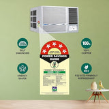 Blue Star 1.5 Ton 5 Star Inverter Window AC (Copper, Turbo Cool, Fan Modes-Auto/High/Medium/Low, Hydrophilic Blue Fins, Dust Filters, Self-Diagnosis, WID518L, White)