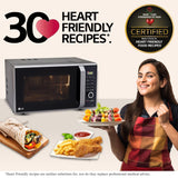 LG 28 L Convection Microwave Oven (MC2887BFUM, Black)