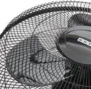 USHA Striker Plus Pedestal Fan | 400MM Sweep Size | 2100 RPM | Jerk-Free & amp; Uniform Oscillation | Aerodynamic Blade Design for High Air Delivery | Anti-Rust Protection |100% Copper Motor |(Black)