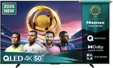 Hisense 126cm (50 inches) 4K UHD QLED Smart TV with Dolby Vision & Atmos, AI Upscaling, Game Mode Plus & Alexa Built-in (50Q6Q)