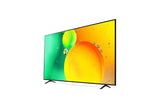 LG 177 cm (70 Inches) Nanocell Series 4K Ultra HD Smart LED TV 70NANO75SQA (Black) (2022 Model)