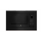 Electrolux 25L 60cm Built-In Grill Microwave Oven with 7 Functions, Ultimate Taste 500, Black, Glass, EMSB25XG