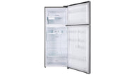 LG 446L Double Door Refrigerator with Door Cooling+, Shiny Steel Finish (GL-T502CPZR)