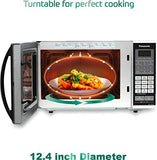 Panasonic 27L Convection Microwave Oven(NN-CT644MFDG,Black, Vapour Clean) with Starter Kit