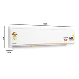 Panasonic 2 Ton 3 Star Copper Split AC (2025 Model) – Efficient Cooling, Advanced Technology,100% copper, Fixed speed, CS/CU-KN24BKY, White"