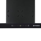 Faber 60 cm 1400 m³/hr angular Kitchen Chimney (HOOD CYGNUS IN 3D HC SC FL BK 60, Filterless technology, Touch Control, Black)