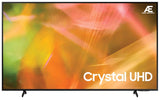 Samsung 55 Inch Crystal UHD 4K Smart TV 55AU8000, HDR, PurColor, Dolby Audio (open box / Wihtout box)