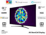 LG 55NANO86TNA 55 Inch 4K Ultra HD Smart NanoCell TV, AI ThinQ, Dolby Vision IQ, webOS (Open box / without box)