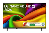 LG 139 cm (55 Inch) NANO 4K UHD Smart TV – 55NU880BPLA | α7 AI Processor 4K Gen9 | HDR10 Pro | 2026 Model