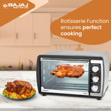 Bajaj 2000 TM 20L OTG Oven – 2000W Electric Oven with Timer & Temperature Control (420110)