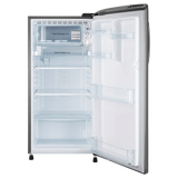 LG 185 Litres 3 Star Direct Cool Single Door Refrigerator with Smart Inverter Compressor (GLD1936YAPZ, Shiny Steel) (2026 Model)